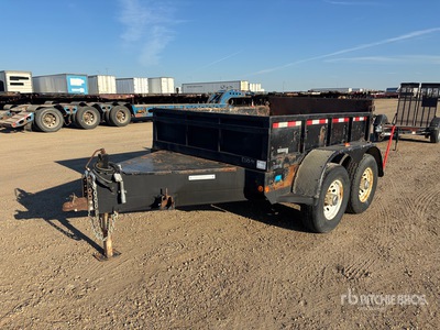 2013 Southland 8 ft T/A Remorque à Benne Utilitaire