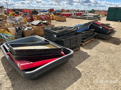 Quantity of (5) Pallets of Assorted Spill Trays Divers - Magasin, entrepôt, consommateur