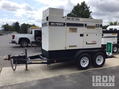 2019 Multiquip DCA-70SSIU4F 56 kW Mobile Generator Set