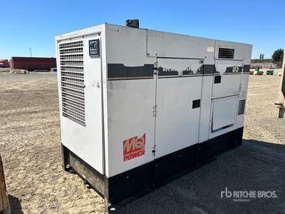 Whisperwatt DCA-85USJ2 85 kW Skid-Mounted Generador