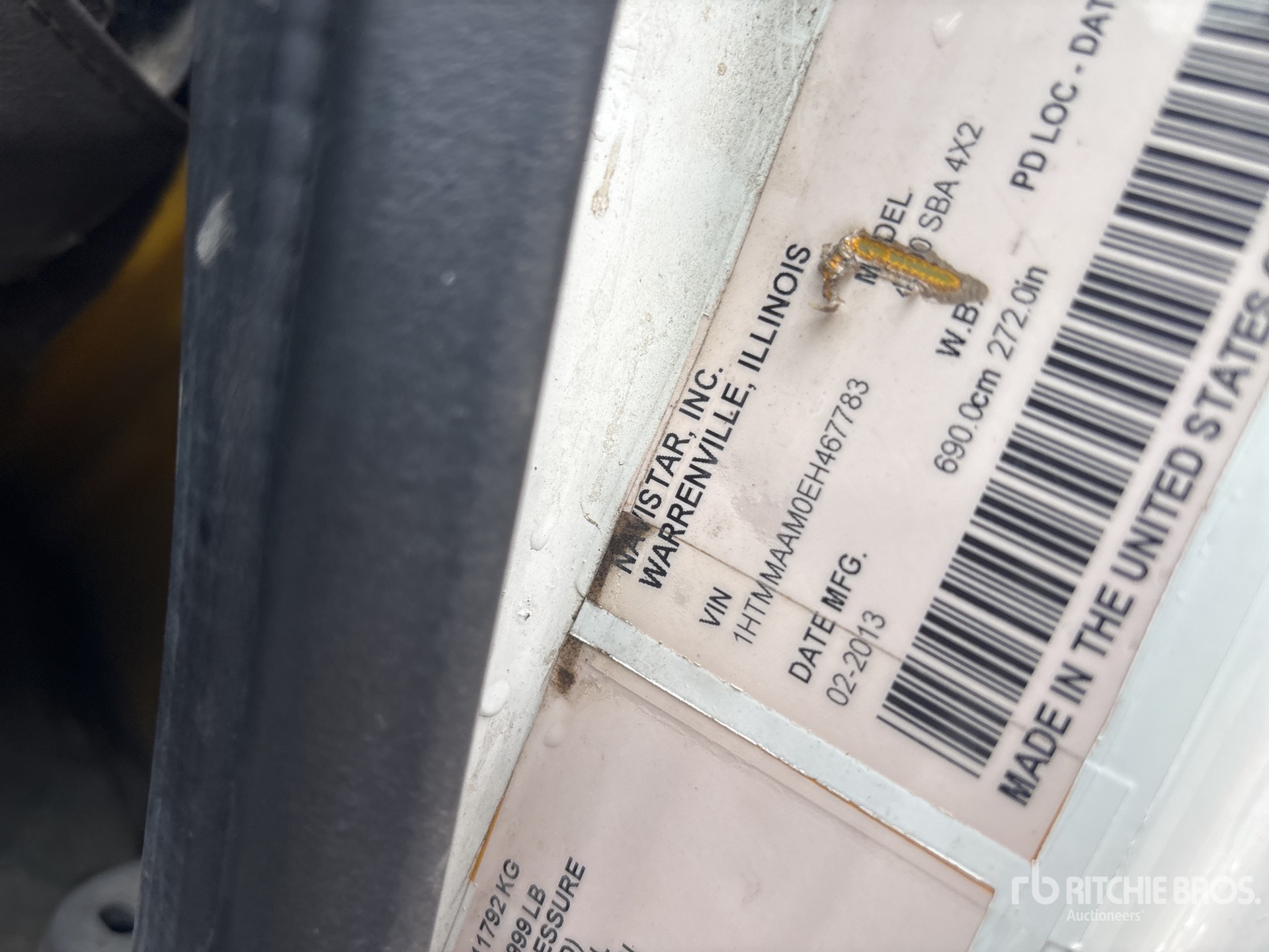 2014 International 4300 Autocarro riduzione impatto