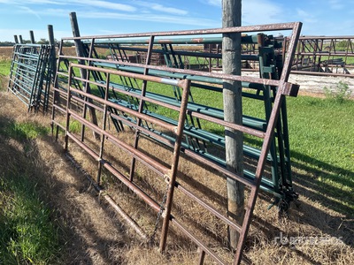 Quantity of (2) 8 ft & 12 ft Panel para ganado