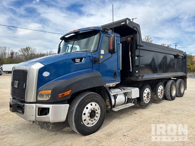 2014 Cat CT660 10x4 Quad/A Dump Truck