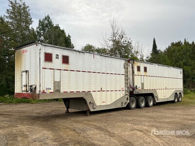 2016 Temisko CT- T3W-26-6 B-Train Lead Tri/A Chip Trailer