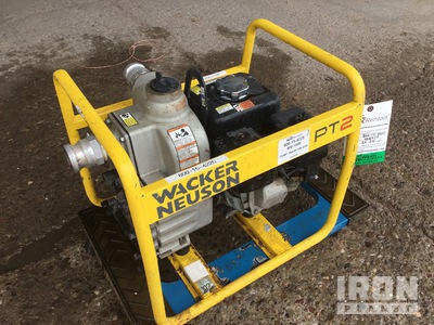 2016 Wacker Neuson PT2A Water Pump