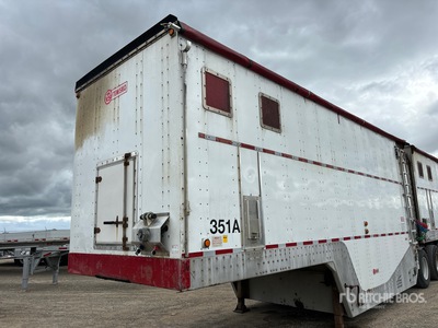 2016 Temisko CT- T3W-26-6 28 ft x 102 in Tri/A B-Train Lead Chip Trailer