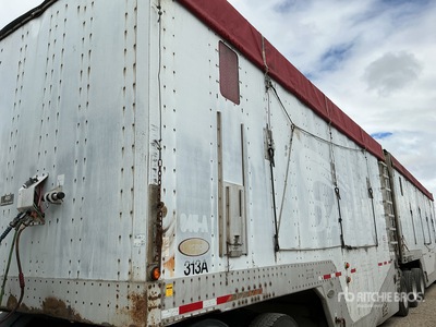 2005 tycorp Super Volume Tri/A B-Train Lead Chip Trailer