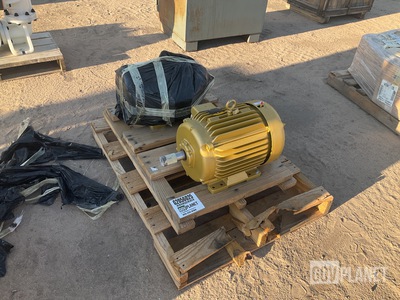 (2) Baldor EM2332T Electric Motors