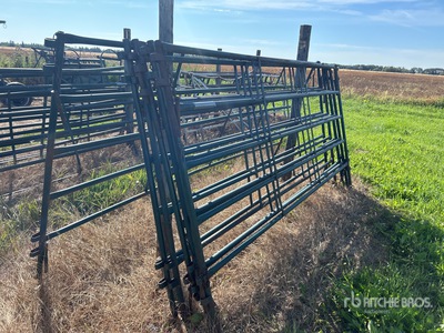 Quantity of (5) Hi-Hog Livestock Panel