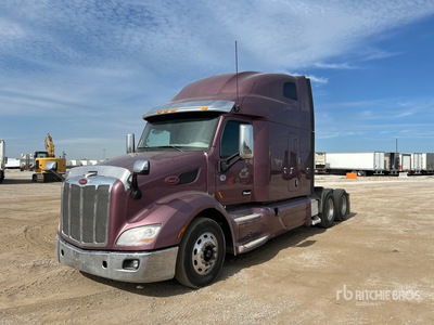 2019 Peterbilt 579 6x4 Cabeza Tractora Cabina Dormitorio