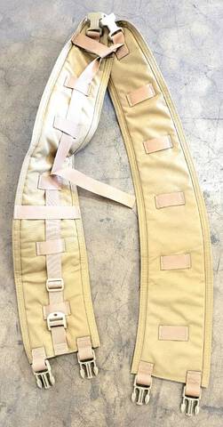 (150) USMC Coyote Medic Backpack Shoulder Strap Sets