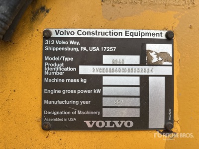 2011 Volvo G940 Motor Grader