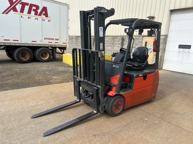 2022 Linde E20-36V 4000 lb Electric Forklift 2022 Linde E20-36V 4000 lb Electric Forklift