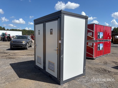 2025 Bastone 6 ft 9 in x 4 ft 3 in 2 Person Skid-Mounted Portable Toilet (Unused)