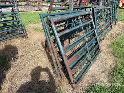 Quantity of (5) Hi-Hog 6 ft Steel Livestock Gate