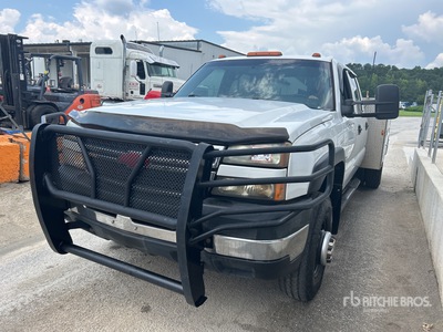 2007 Chevrolet Silverado 3500 4x4 Crew Cab Autocarro officina