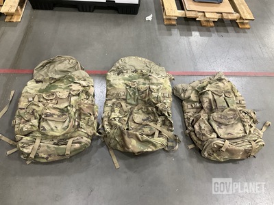 (18) MOLLE 4000 Rucksacks, (1) Field Pack & (1) Field Pack Frame