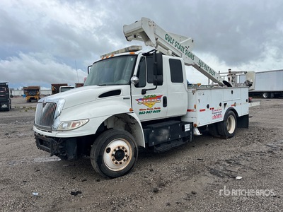 2010 Stamm ATR-45N 40 ft on 2011 International 4300 4x2 Bucket Truck