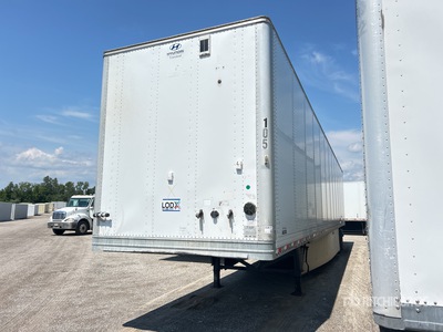 2017 Hyundai VC2530152-AJS 53 ft x 102 in T/A Remolque de furgoneta