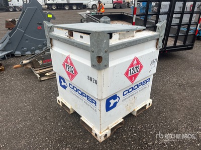 1000 L Skid Mounted Steel Diesel Diesel fuel cube