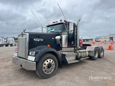2001 Kenworth W900L 6x4 Cabeza Tractora Cabina Corta