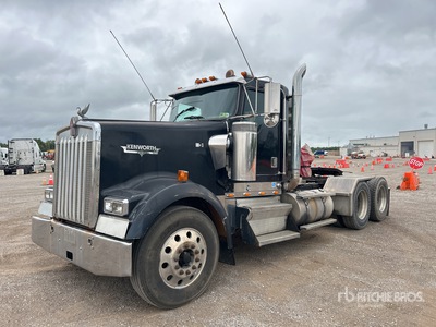 2001 Kenworth W900L 6x4 Cabeza Tractora Cabina Corta