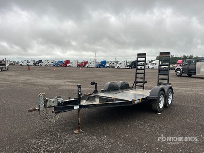 2021 Miska 10 ft T/A Remorque pour équipement