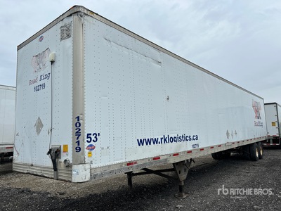 2007 Utility 53 ft x 102 in T/A Van Trailer