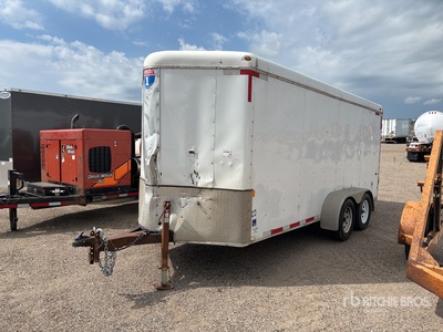 2017 Interstate IWD616TA2 17 ft T/A Rimorchio chiuso