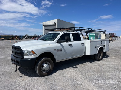 2017 Ram 3500 4x4 Crew Cab Utility Truck