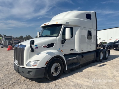 2019 Peterbilt 579 6x4 Cabeza Tractora Cabina Dormitorio