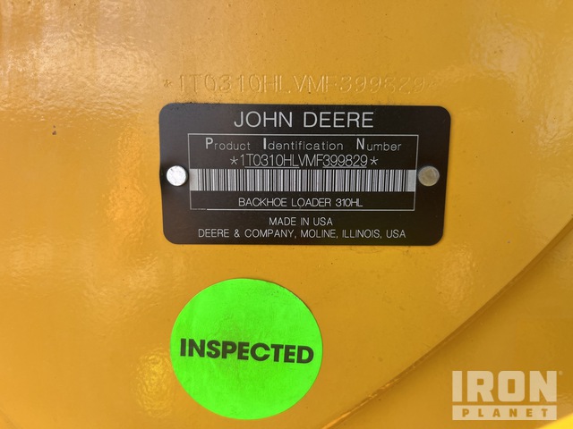 RETROEXCAVADORA 2021 JOHN DEERE 310SLHL