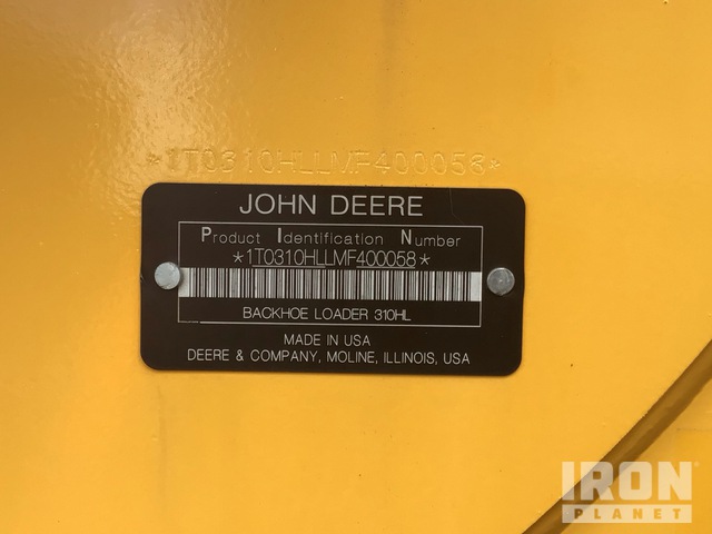 RETROEXCAVADORA 2021 JOHN DEERE 310SLHL