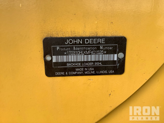 RETROEXCAVADORA 2021 JOHN DEERE 310SLHL