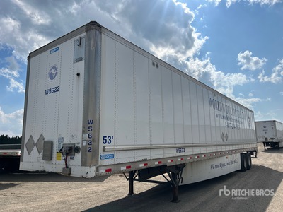 2019 Stoughton ZGP 53 ft x 102 in T/A Van Trailer