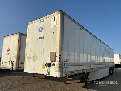 2019 Stoughton ZGP 53 ft x 102 in T/A Van Trailer