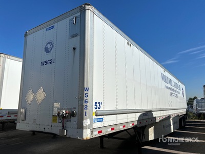 2019 Stoughton ZGPVW-535T-S-C-AR 53 ft x 102 in T/A Van Trailer
