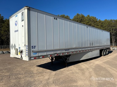 2019 Stoughton ZGP 53 ft x 102 in Sliding T/A Geschlossene Anhänger