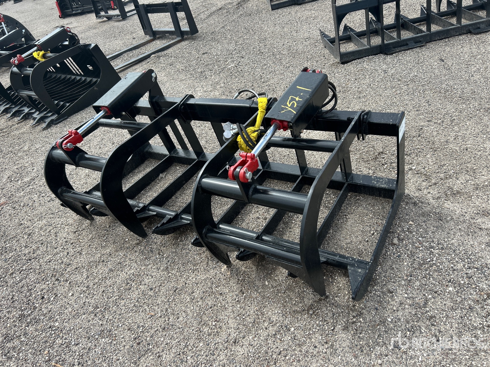 All-Star 72 In E-Series Root Skid Steer Grapple (Unused)