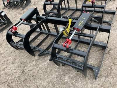 All-Star 72 in 72 In E-Series Root Skid Steer Grapple (Unused)