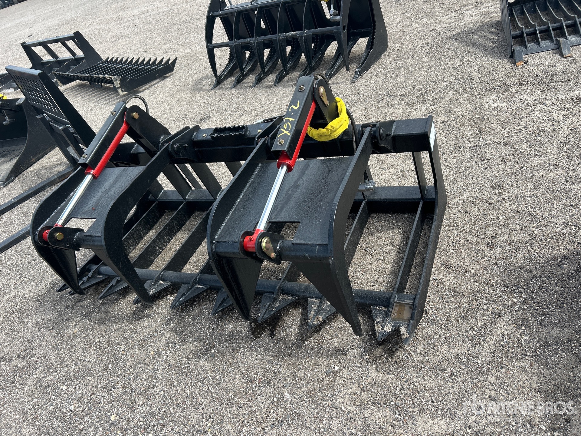 All-Star 72 In E-Series Root Skid Steer Grapple (Unused)
