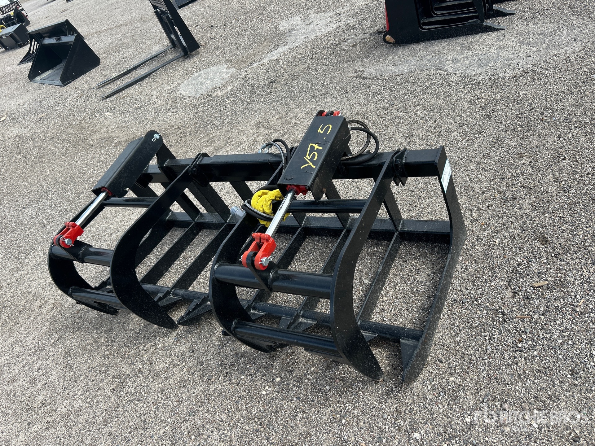 All-Star 72 In E-Series Rock Skid Steer Grapple (Unused)