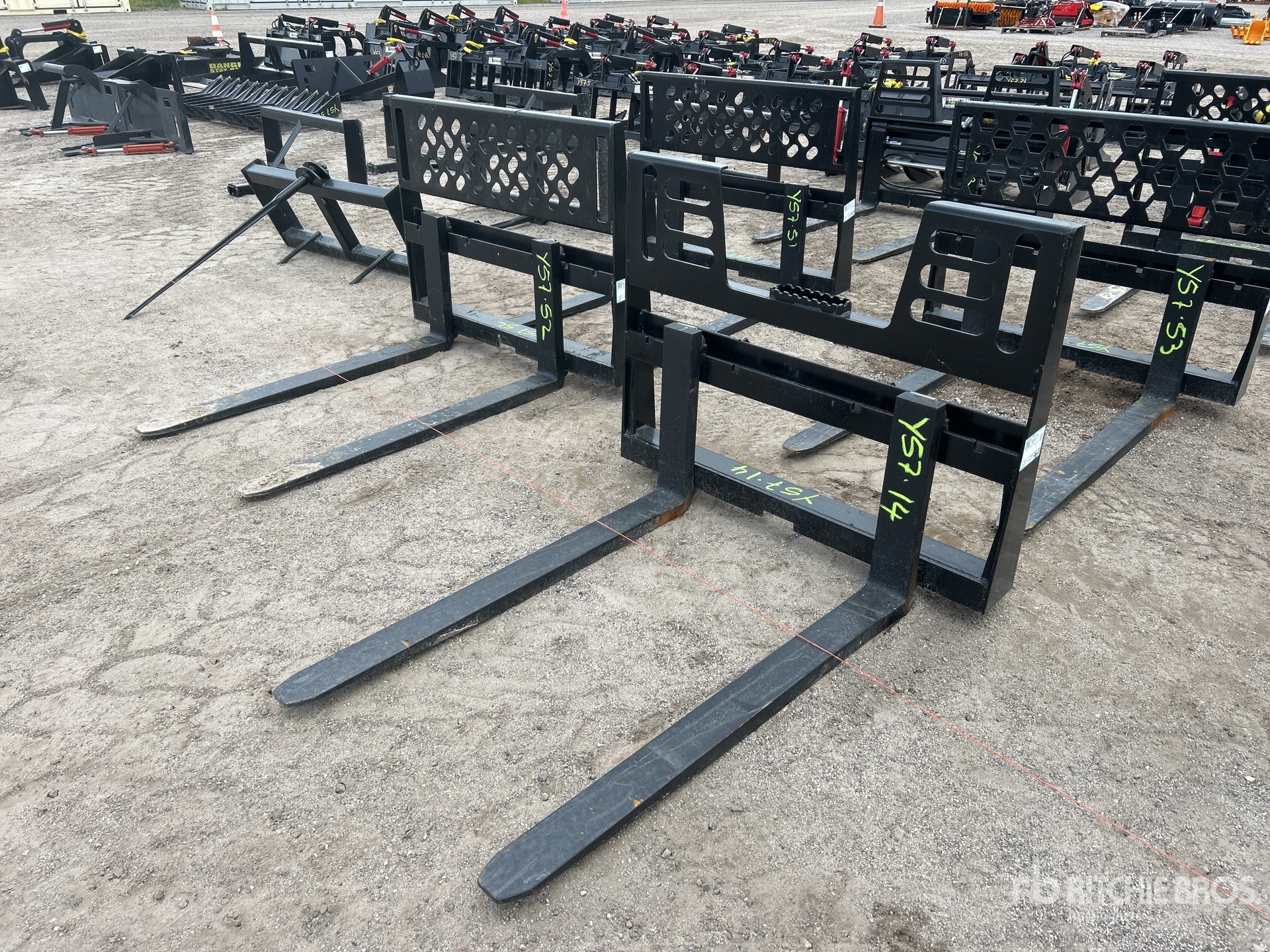 All-Star Skid Steer Forks (Unused)