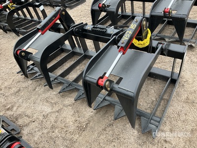 All-Star 74 in Log 74 In Root Skid Steer Grapple (Unused)