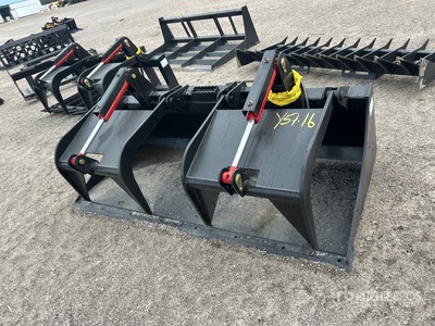 All-Star 80 In Root Skid Steer Grapple Bucket (Unused)