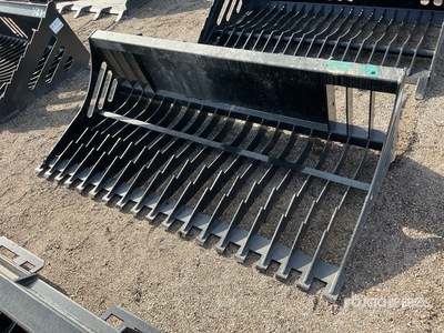 All-Star 72 in 72 In Skeleton Skid Steer Bucket (Unused)