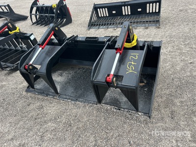 All-Star 74 in Grapple Bucket Skid Steer Grapple (Unused)