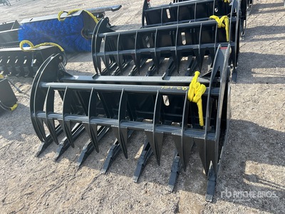 All-Star 74 In Skid Steer Root Rake (Unused)