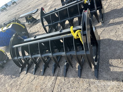 All-Star 84 In Skid Steer Root Rake (Unused)