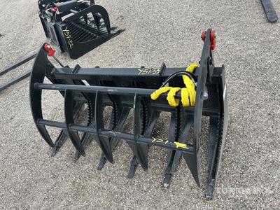 Mid-State 60 In E-Series Skid Steer Root Rake (Unused)